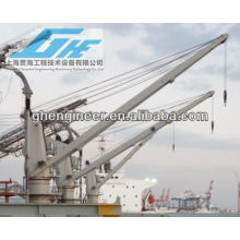 25t 24m Straight Boom marine crane deck crane